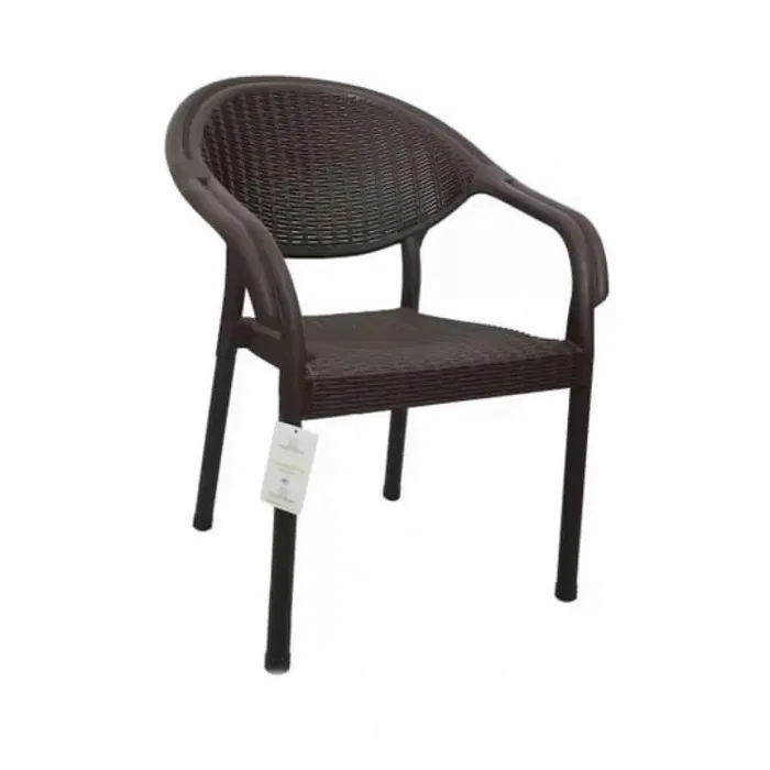 Градински комплект от 7 части - 6 овални стола и маса - Image 2