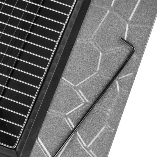 Марка: WerkBull3в1 маса 'Fire Pit' - BBQ, камина, ледарка На стоманен - Image 4