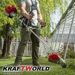 Немски Четиритактов Бензинов тример KRAFTROYAL / Моторна косачка за трева и храсти + 7 подаръка - Image 4