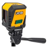 Лазерен нивелир с тринога стойка JCB със зелен лъч – 20м. обхват - Image 4