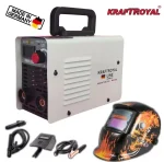 Инверторен Електрожен Kraft Royal 350A с дислей + Соларна маска