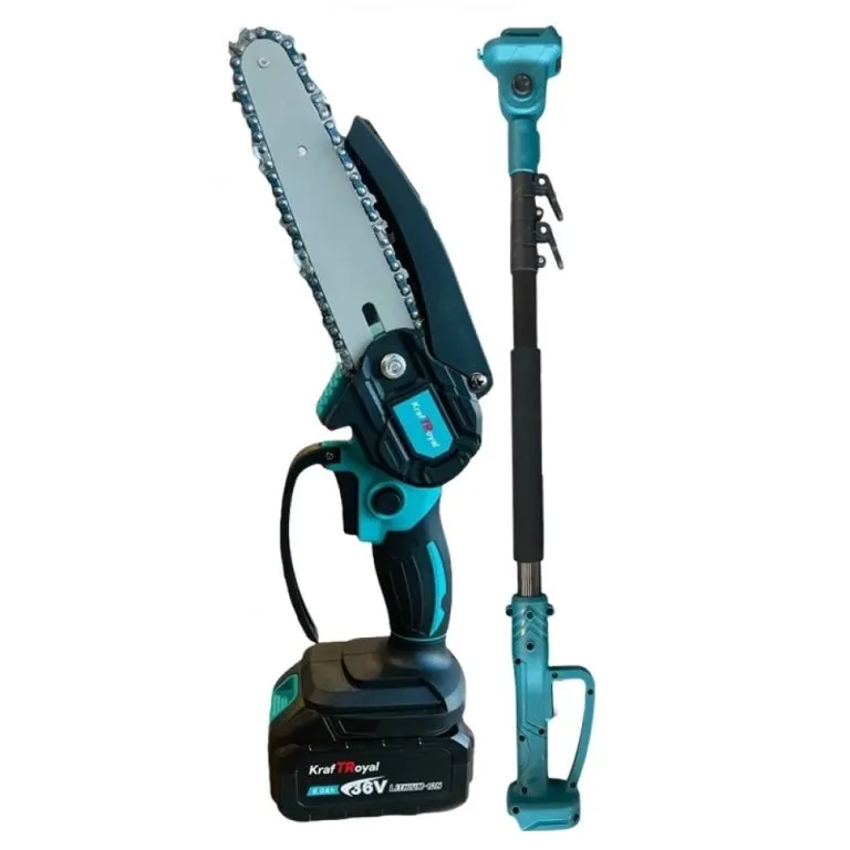 3 в 1 градински комплект KRAFT ROYAL 36V 8.0Ah включва ножица, резачка и телескопичен прът - Image 5