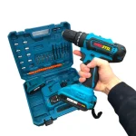 Немски Акумулаторен Ударен Винтоверт Werstil с две батерии /24V 6Ah/ - Image 7