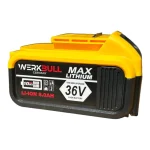 Акумулаторен безчетков ъглошлайф WerkBull 36V с 2 батерии 8.0Аh и куфар - Image 3
