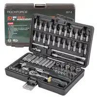 Комплект с инструменти 1/4 шестостенен к-т 46части RockForce