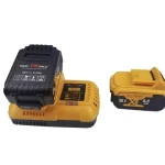 Акумулаторен ъглошлайф Kraft Royal 36V 8,0 Ah + 2 батерии и зарядно - Image 2