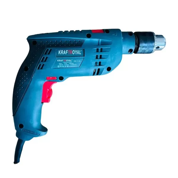 Пробивна бормашина KraftRoyal 1200w. + 111 части Куфар с инструменти - Image 2