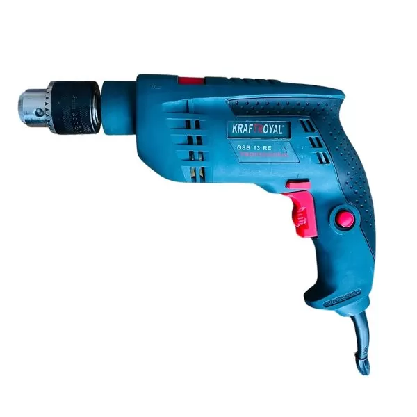 Пробивна бормашина KraftRoyal 1200w. + 111 части Куфар с инструменти - Image 7