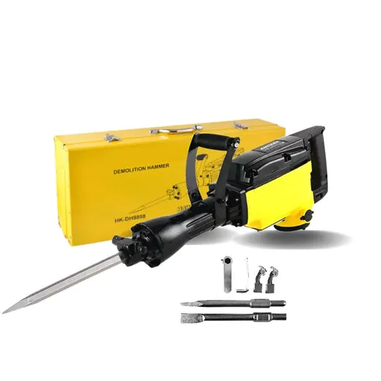 Немски професионален къртач WERSTIL 2400 w. с 65mm. патронник в метален куфар