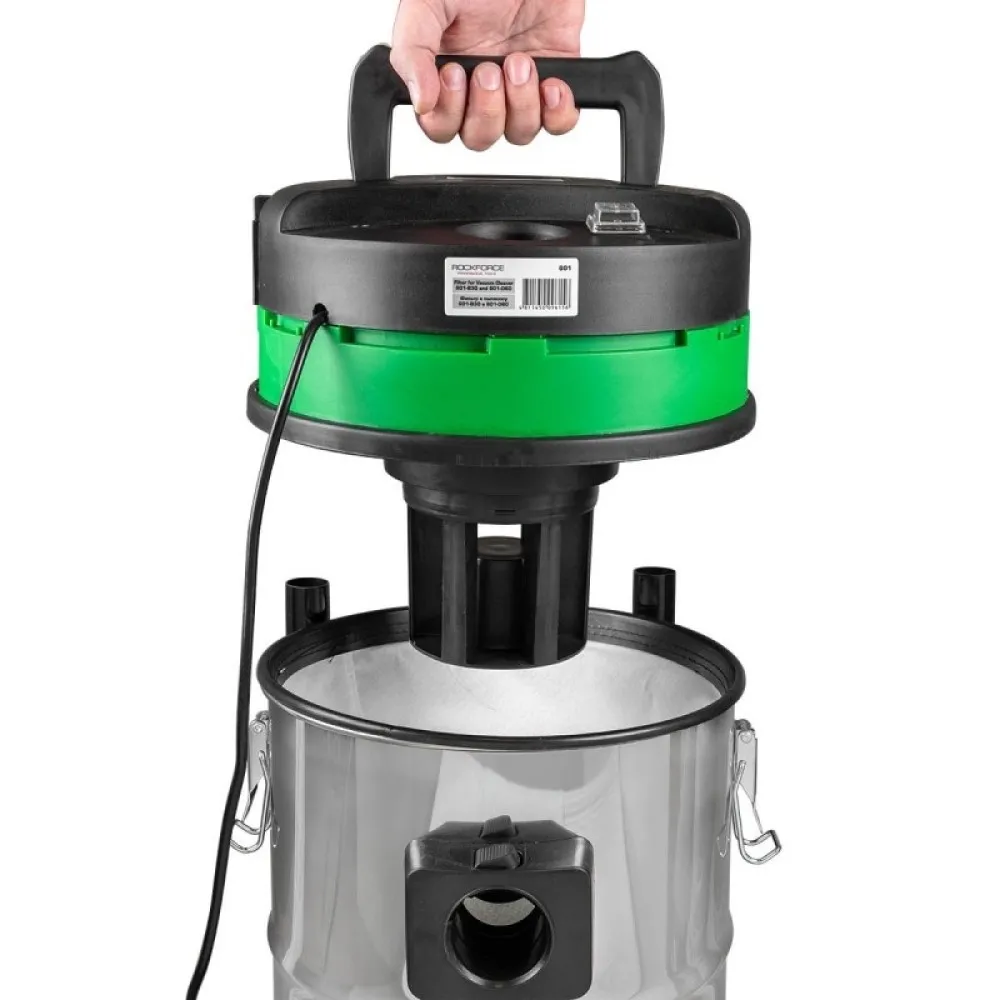 Прахосмукачка за сухо и мокро чистене ROCKFORCE 1200 W. 30 литра - Image 2