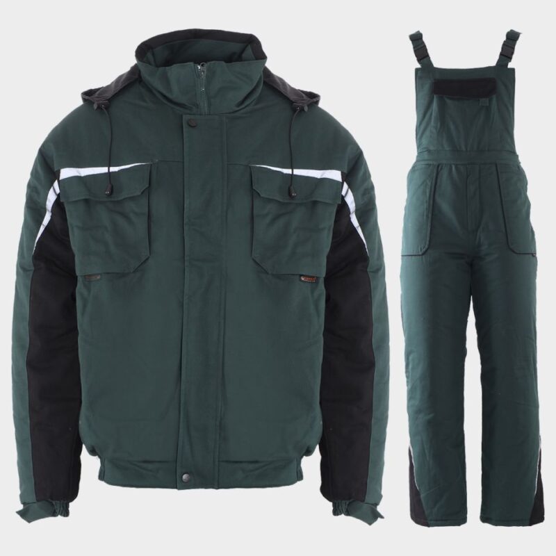 Работен комплект "ТЪМНО ЗЕЛЕНО,ЧЕРВЕНО И СИНЬО''