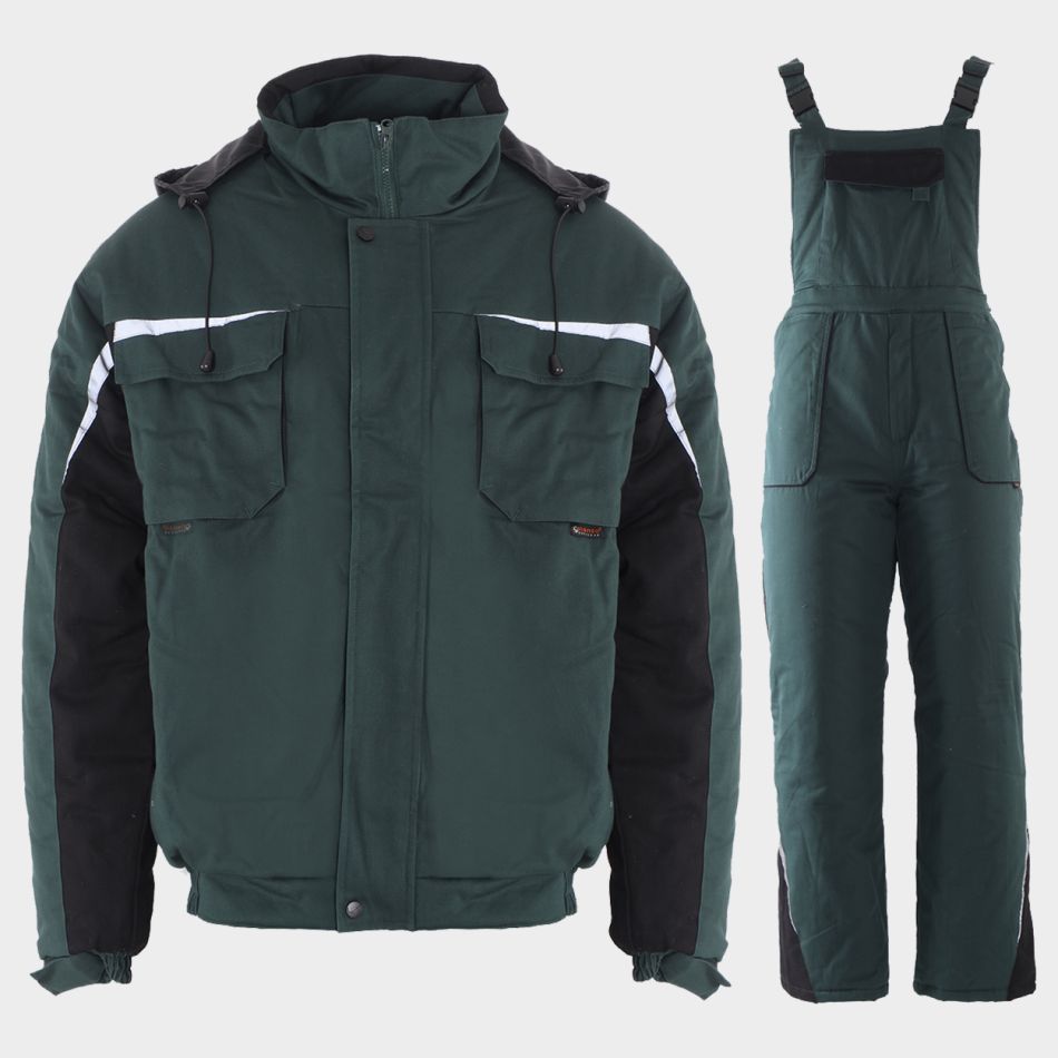 Работен комплект "ТЪМНО ЗЕЛЕНО,ЧЕРВЕНО И СИНЬО''