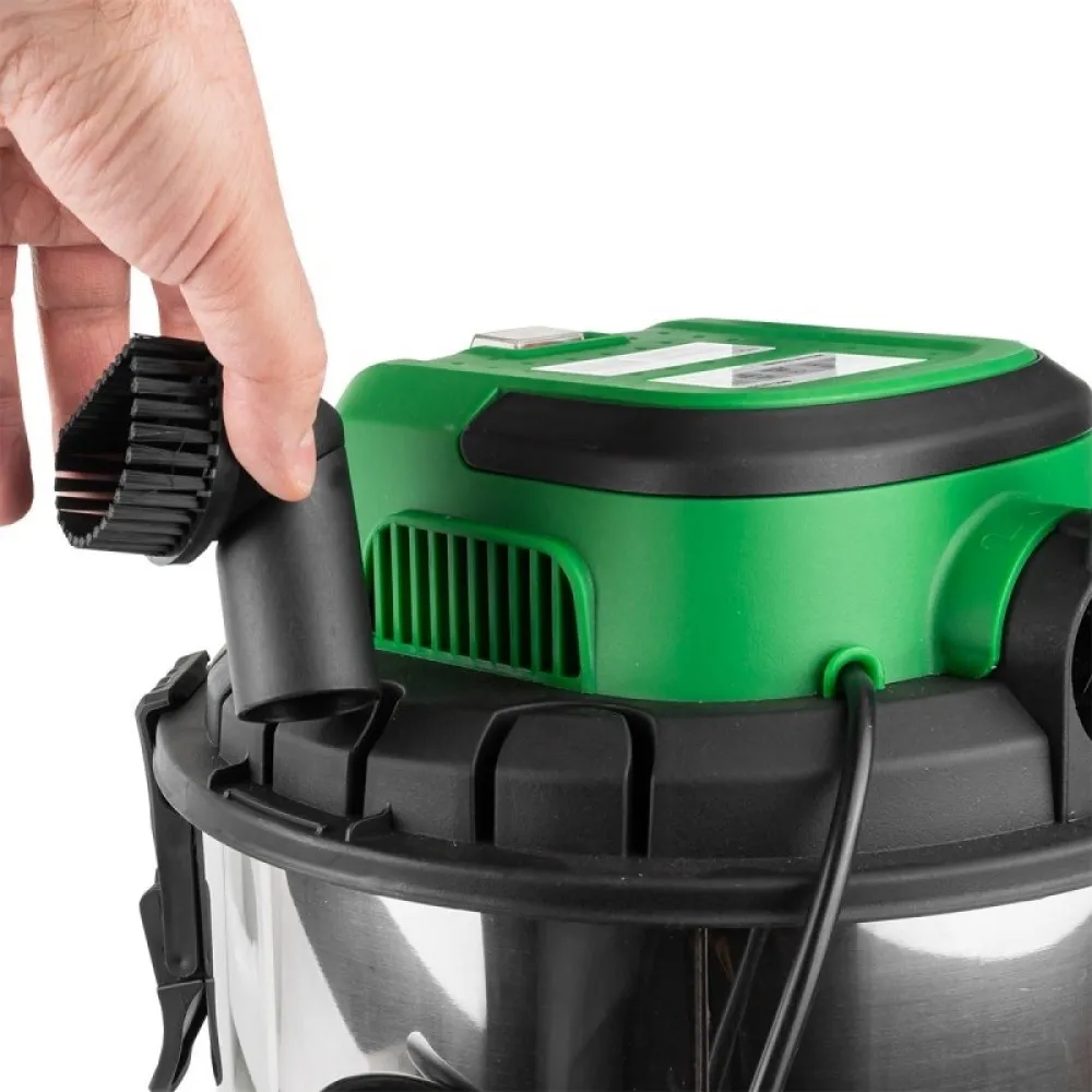 Прахосмукачка за сухо и мокро чистене ROCKFORCE 1200 W. 20 литра - Image 2