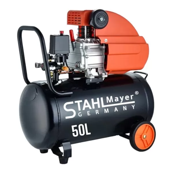 Компресор за въздух 50L Stahl Mayer – маслен, 1500W, 220V