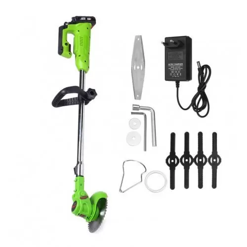 Акумулаторен тример 36V 8A KraftRoyal Косачка за трева с 2бр батерия и зарядно - Image 4