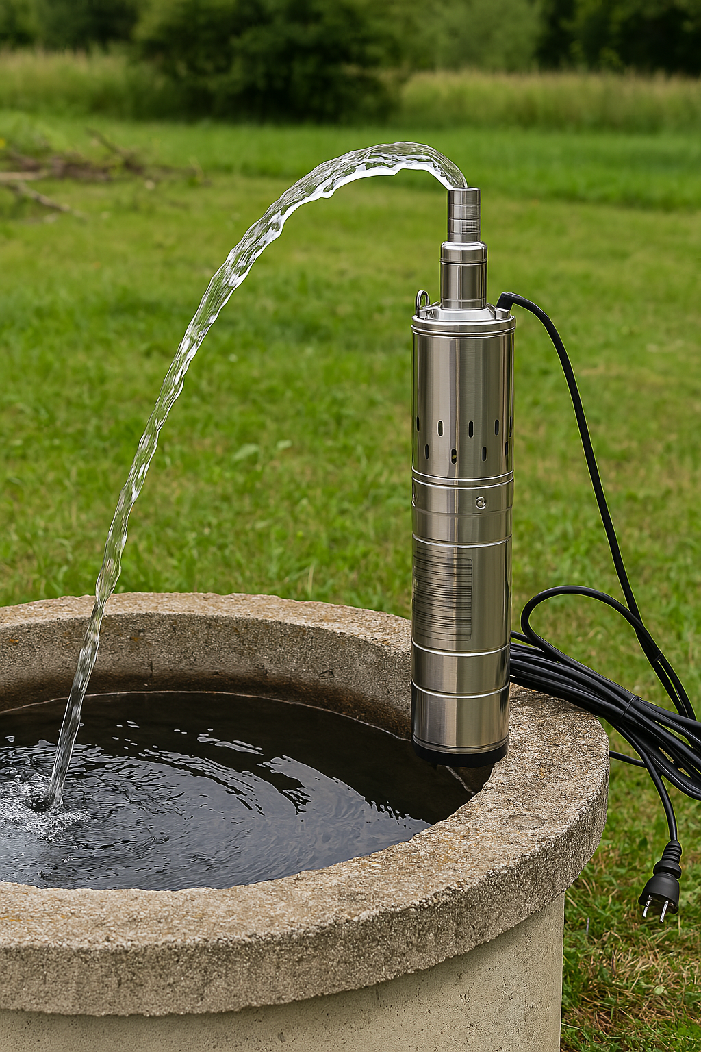 Сондажна водна помпа 1.1KW STAHLMAYER