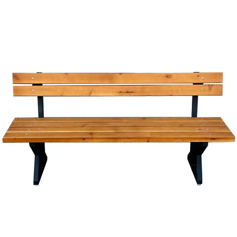 Градинска пейка от масив и метал – Елегантен комфорт за всяко външно пространство 150/180/200см. - Image 3