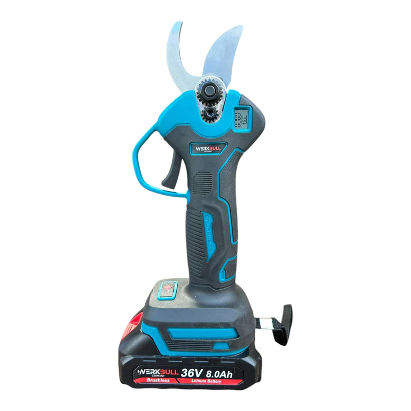 WerkBull Професионална Немска Лозарска ножица с дисплей