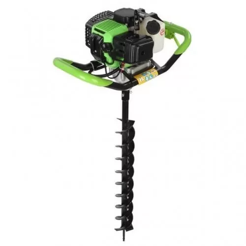 Немски бензинов свредел KraftRoyal 68cc 4kW – Мощен уред за пробиване в почва с антивибрационна система - Image 3