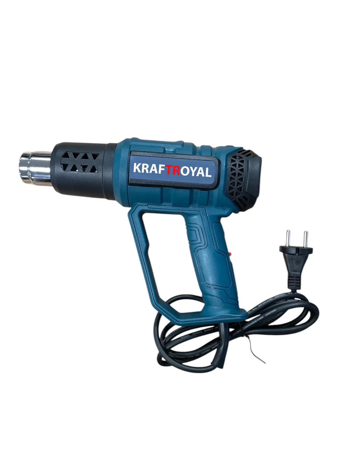 Електрически Пистолет за Горещ въздух 2000 вата. KraftRoyal с 8 степени на работа - Image 3