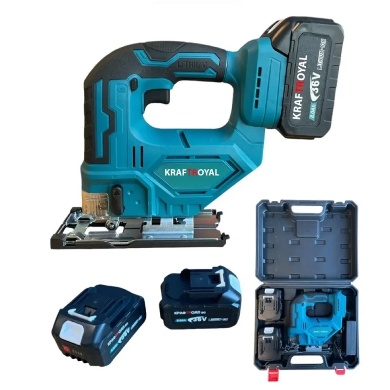 Акумулаторен Прободен трион- Зеге KraftRoyal 36V-8Ah. 2 батерии и зарядно