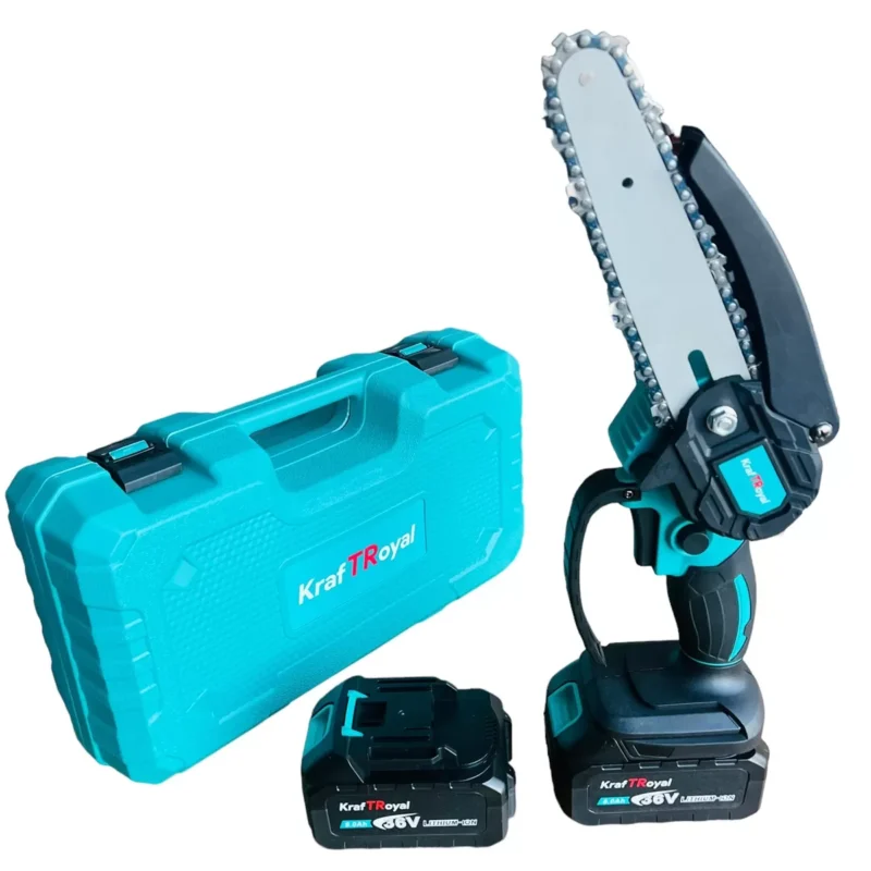 Акумулаторен Трион за Клони, 15 см шина, KRAFTROYAL / 36V, 8Ah /