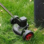 Акумулаторен тример STAHLMAYER 36V 8Ah с колелца и 2 батерии - Image 2