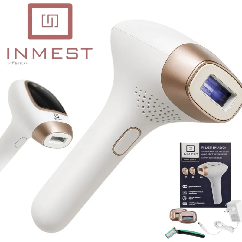 INMEST Glow – Уред за домашна IPL лазерна епилация за лице и тяло