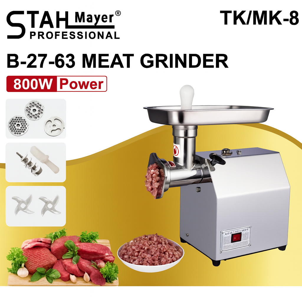 Професионална месомелачка StahlMayer TK/MK-8 – 800W