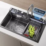 Smart Sink V1 2025 – Смарт кухненска мивка с LED дисплей и аксесоари - Image 5