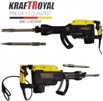 Професионален къртач KraftRoyal 3800W – 65J SDS-HEX - Image 2
