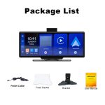 CarPlay/Android Auto Мултимедия H605D-DVR с 2 Камери – 10.26 - Image 2