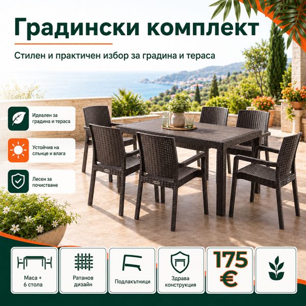 Градински комплект СПАРТАК
