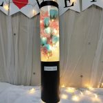 Букет ароматни рози с LED лампички в луксозна подаръчна кутия - Image 4