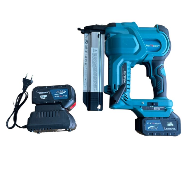 Акумулаторен такер KraftMaster 36V с 2 батерии 10Ah – Професионална мощност без кабели