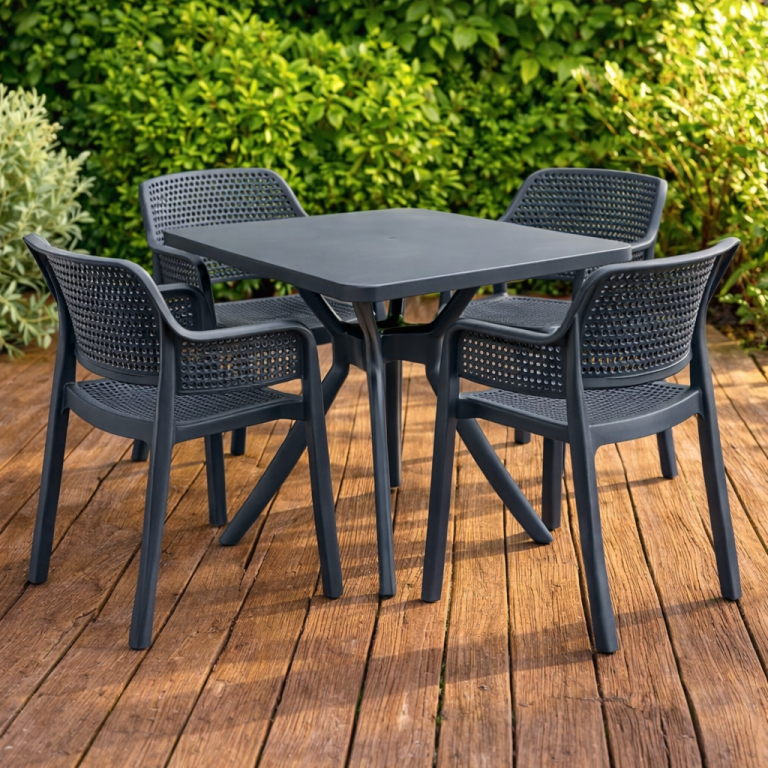 Градински Комплект Hawai Столове (4 бр.) – Модерен и Устойчив