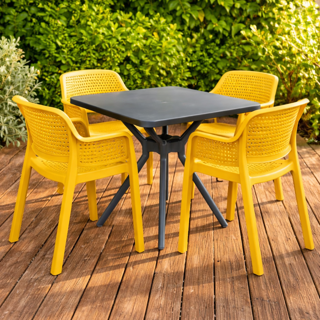 Градински Комплект Hawai Столове (4 бр.) – Модерен и Устойчив - Image 2