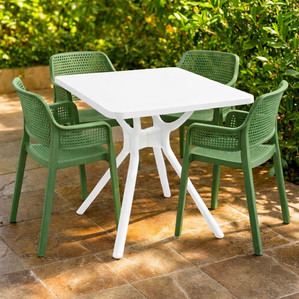 Градински Комплект Hawai Столове (4 бр.) – Модерен и Устойчив - Image 3