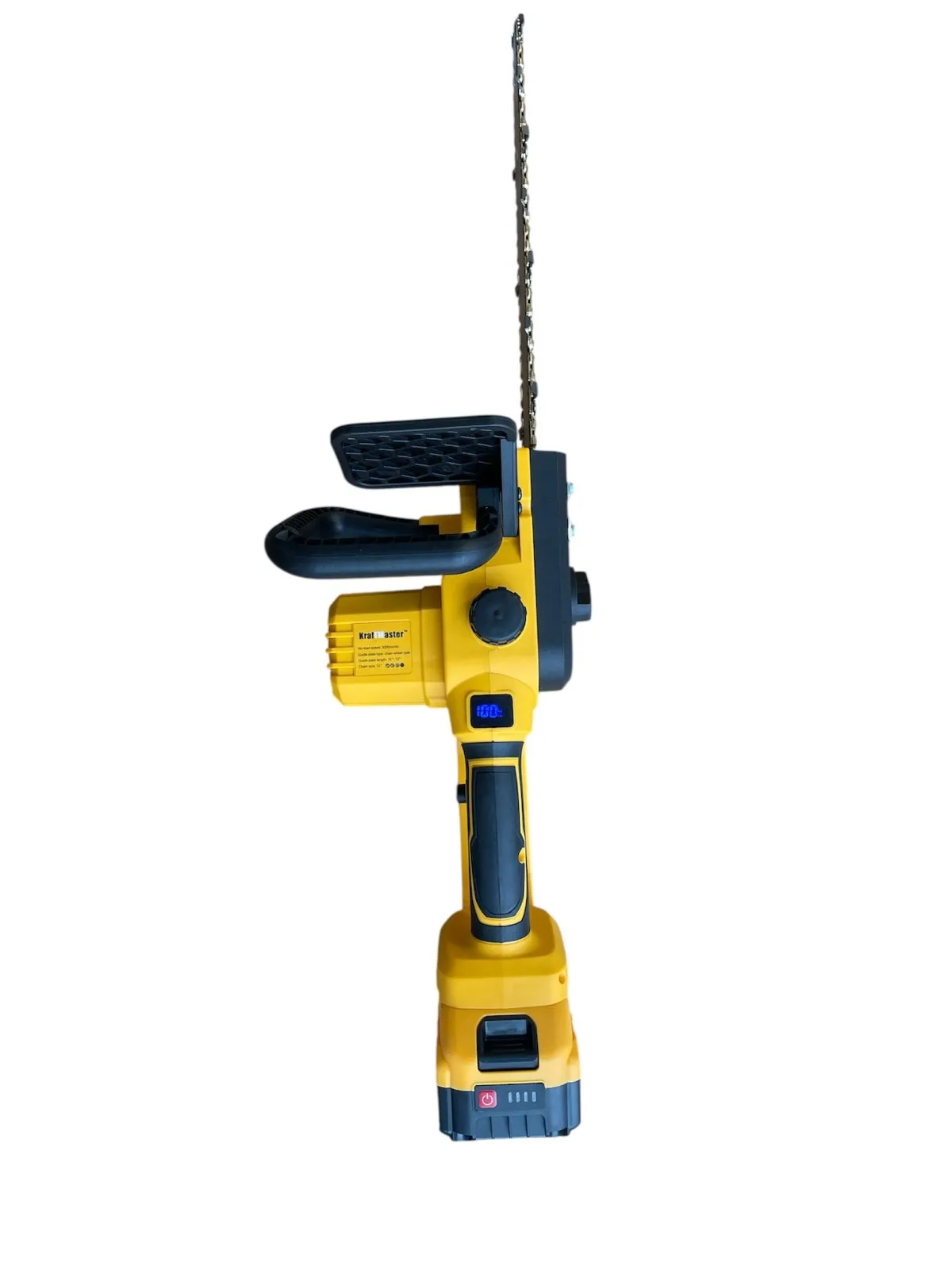 Акумулаторна резачка KrafTMaster 36V 10Ah с 30 см шина и 2 батерии - Image 3
