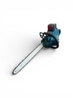 Акумулаторна резачка за дърва KRAFT MASTER 72V 16Ah с 2 батерии и шина 40 см - Image 4