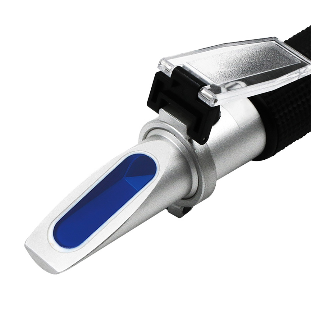 Комплект от 2 рефрактометъра: за захар 0–32% Brix и алкохол 0–80%. С ATC 10–30°C, пипети, калибриране и защитни кутии. - Image 15