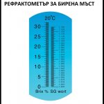 Комплект от 2 рефрактометъра: за захар 0–32% Brix и алкохол 0–80%. С ATC 10–30°C, пипети, калибриране и защитни кутии. - Image 4