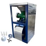 Електрическа месомелачка №32 с мотор 1500 W – 150–300 кг/ч, чугунена стойка и аксесоари - Image 4